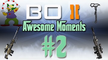 Black Ops 2 Awesome Moments #2 - 360 Juggle Shot, Tomahawk Across The Map, Sexy Wallbang