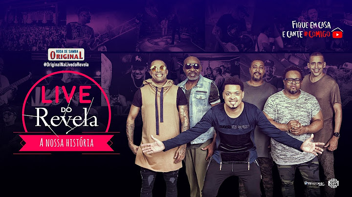 Live do Revela - A Nossa História | #FiqueEmCasa e Cante #Comigo