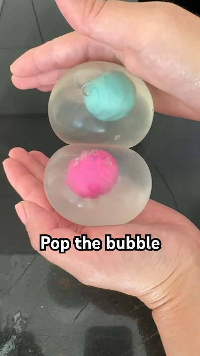 Most satisfying stress ball in the world 🫧 #satisfying #viral #fun #stressrelief #aesthetic #art