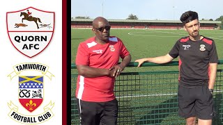 Quorn FC Vs. Tamworth FC Post Match Interview