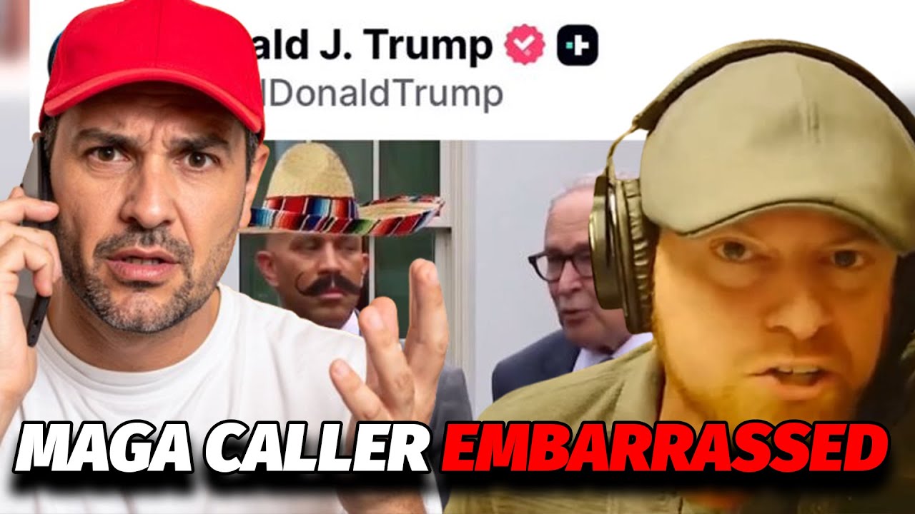 Сторонник Трампа смеётся над расизмом — и тут же смущается в прямом эфире