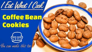 Coffee Bean Cookies | Cookie Recipe | Quick and Easy | IEWICOOK