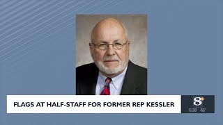 Flags at Half Staff for Former Rep. Kessler Flags At Half Staff For Former State Rep