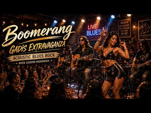 Boomerang - Gadis Extravaganza | Akustik Blues Rock Cover + Lirik | Legend Rock Indonesia