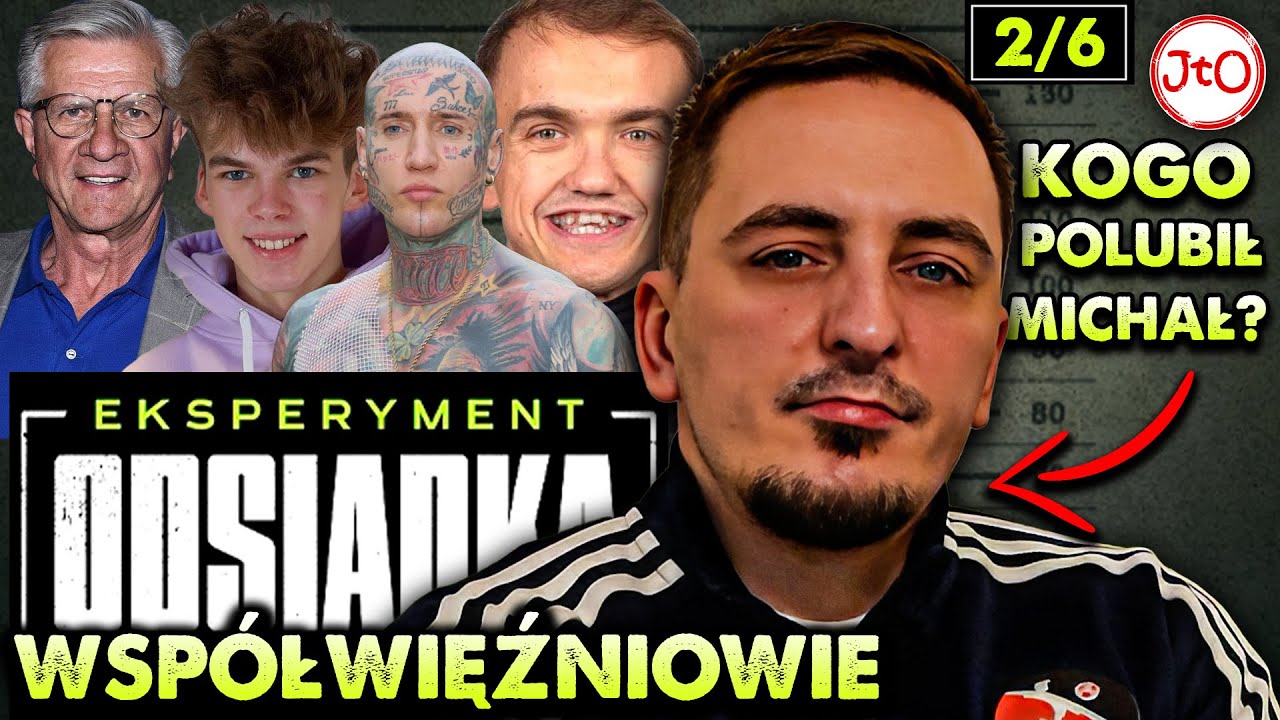 WSPÓŁWIĘŹNIOWIE z CANAL+ (JASPER, STIFLER, CHAJZER,MINI MAJK) RELACJE na PLANIE EKSPERYMENT ODSIADKA