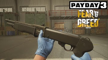 Payday 3 DLC 4 Fear & Greed | All Weapon Inspect and Reload Animations!