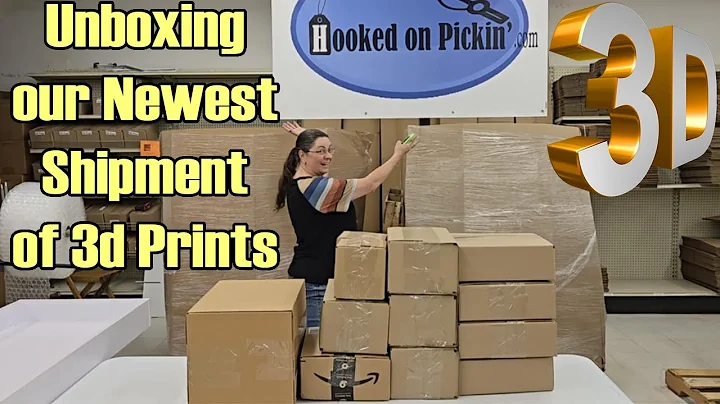 Unboxing our Newest Shipment of 3d Prints We have puzzles, Animals, Home decor, James Dean and more!