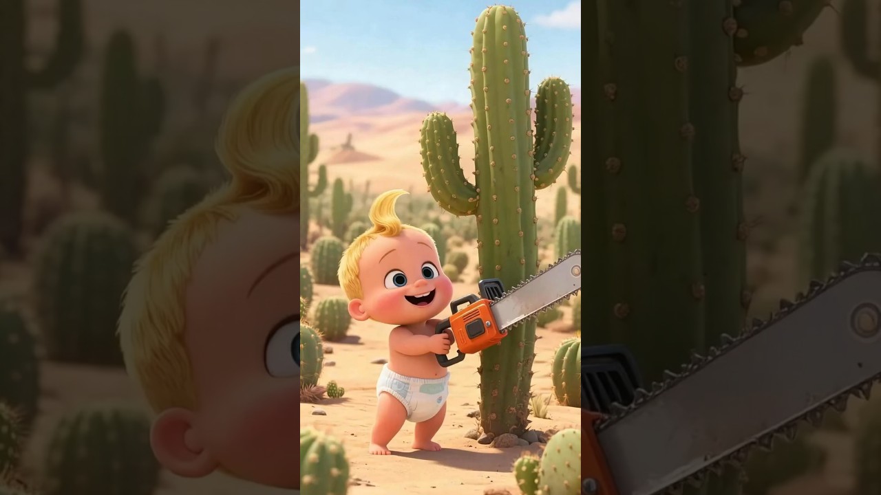 Baby Rents Camels to Carry Luggage for Tourists to Celebrate Cat's Birthday 