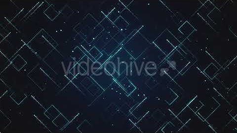Abstract Technologic Background with Stripes and Particles | Motion Graphics - Envato elements