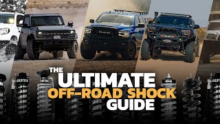There's an offroad shock for every budget  Bilstein / Fox / King / Icon / Eibach / Old Man Emu