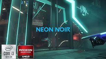 Neon Noir Raytracing Benchmark With I3 10100 + Firepro W5000 16GB DDR4