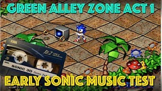 Revealed! - Amazing Unheard Sonic 3D Green Alley Zone Music Demo