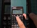 👉How to define a function &amp; create a table of values on Casio fx-991ES PLUS