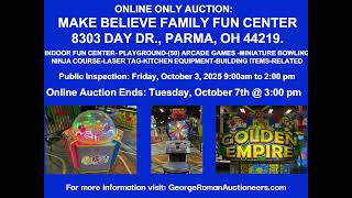 Make Believe Family Fun Center Auction