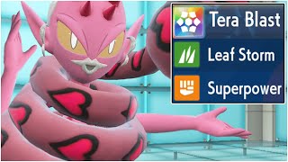 CONTRARY ABILITY TEAM! Enamorus, Serperior, Malamar Moveset Pokemon Scarlet and Violet WiFi Battle