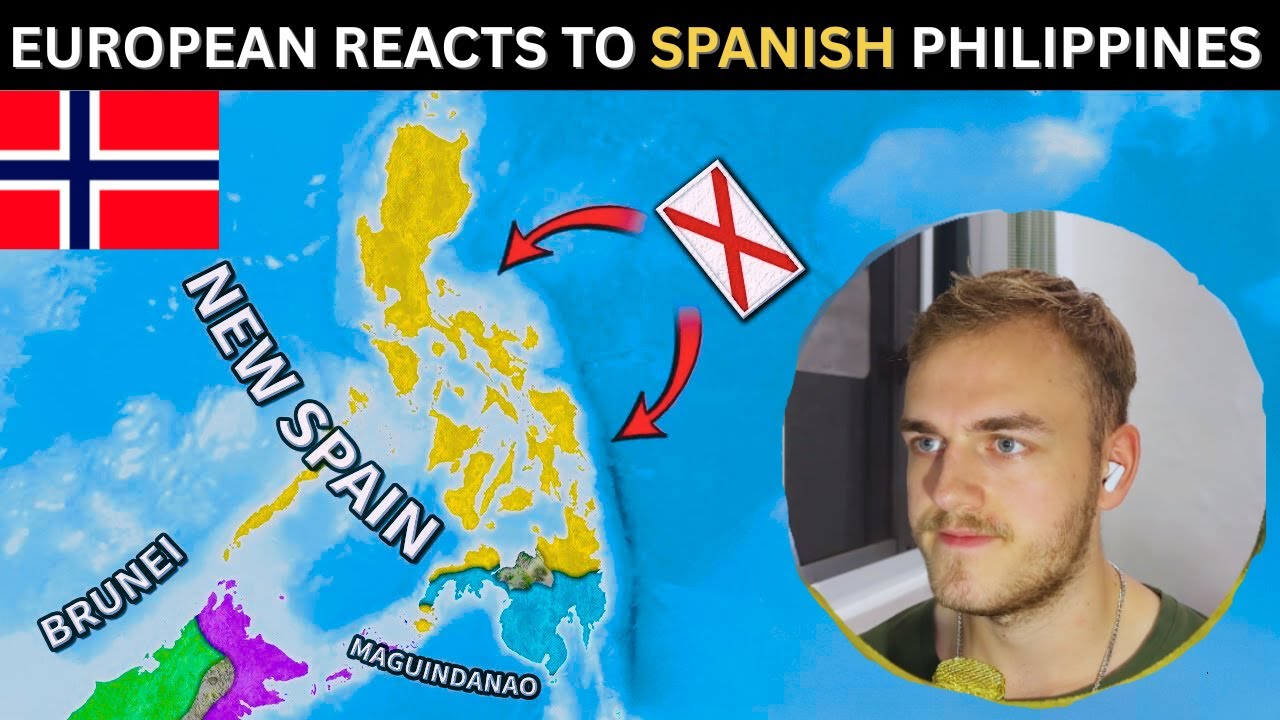 Foreigner REACTS to The Spanish Philippines! 🇵🇭 (I Never Learned This in School)
