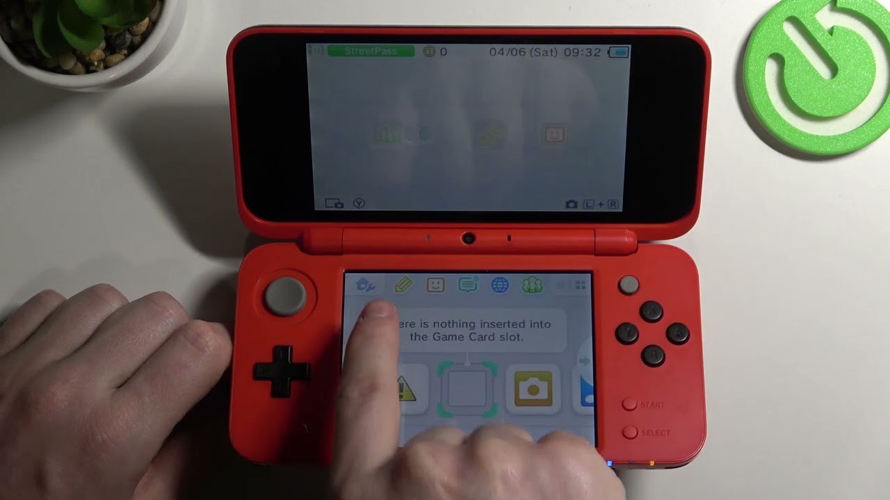 Nintendo 2DS XL How To Change Screen Brightness YouTube