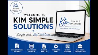 Welcome To Kim Simple Solutions