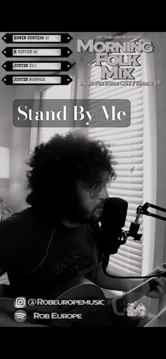 Stand By Me - ROBERT EUROPE - Ben E King Cover