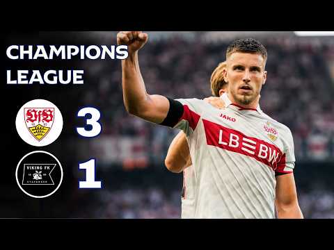VfB Stuttgart - Viking FK | 3-1 | Highlights | Champions League 2026-27 | stuttgart viking