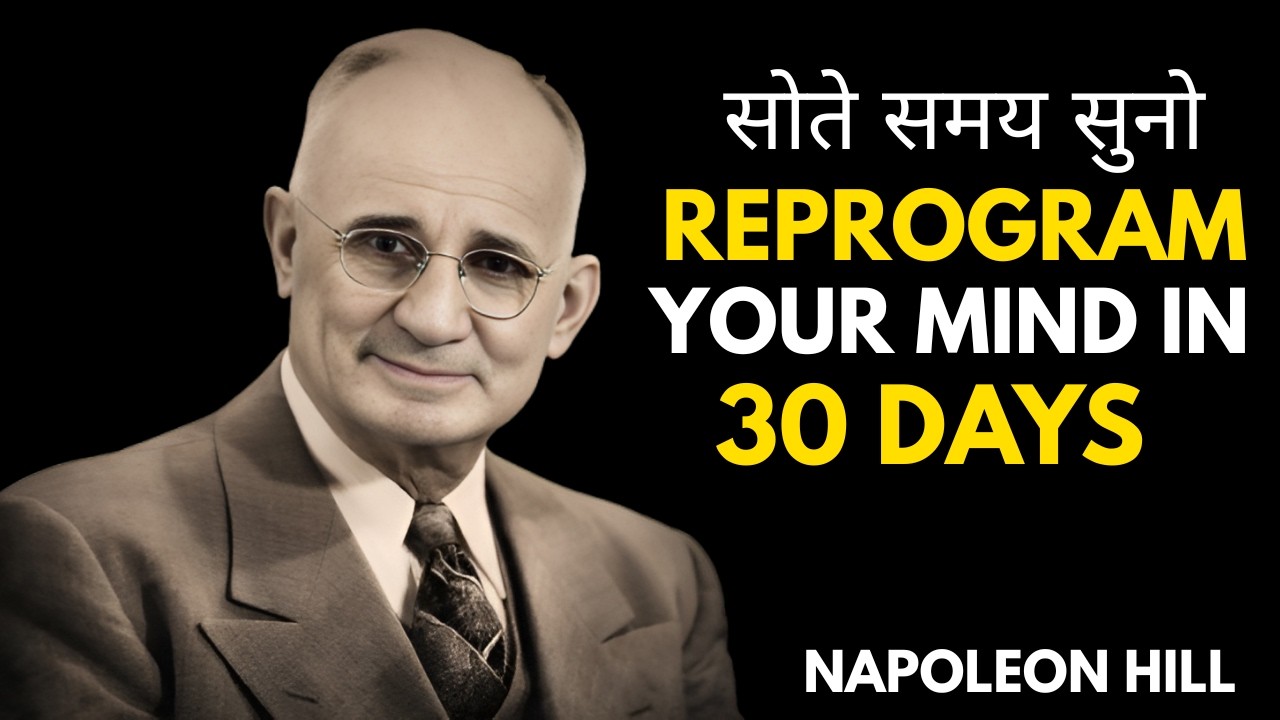 सोते समय यह सुनो और 30 दिन में पूरी तरह बदल जाओ | Napoleon Hill का रहस्य