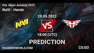 [RU/MAINCAST] Navi vs Heroic (1-1) BO3 | PGL Major Antwerp 2022: Champions Stage
