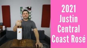 2021 Justin Central Coast Rosé Wine Review