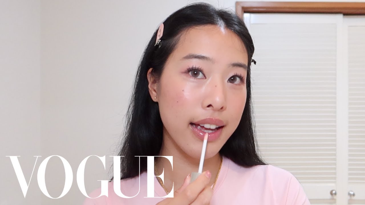 pretending I'm in a vogue beauty secrets video | easy and natural glowy summer makeup tutorial