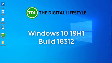 Hands on with Windows 10 19H1 Build 18312
