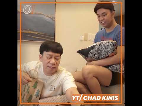 Oomph! Cuts: SECRET SANTA PRANK KAY LASSY (NALUNGKOT SIYA VERY LIGHT) | CHAD KINIS VLOGS