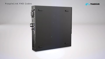 The superior alternative to traditional video conference equipment by PeopleLink | FHD