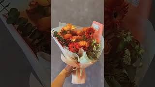 How to make orange flower bouquet | “Simplici-Thistle” | Thiss by Chriss Florist
