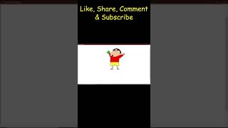 Draw a Shinchan in Python || #shorts, #python