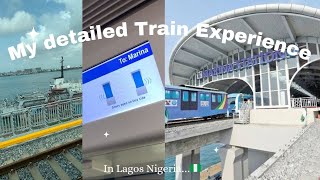 Traveling by Train in Lagos, Nigeria | First time | Lagos Living l 🇳🇬