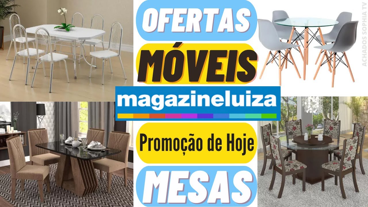 Conjunto Sala de Jantar Madesa Brenda Mesa Tampo de Vidro com 4 Cadeiras em  Promoção na Americanas