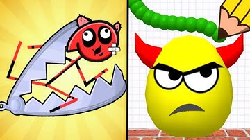 RAGDOLL BREAK CHALLENGE vs DRAW TO SMASH: Logic Puzzle,Android Videos, New Upcoming Update.