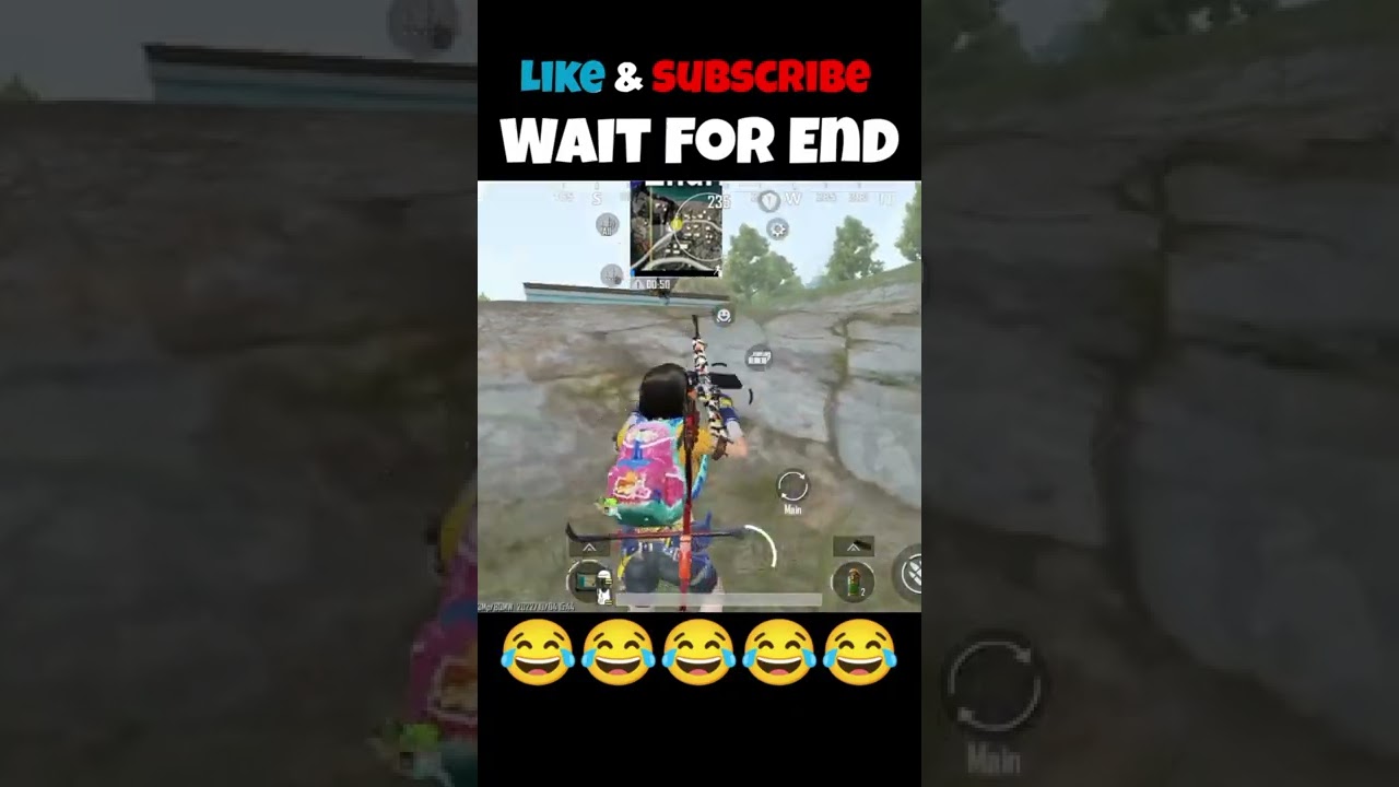 Killing Enemie with Shotgun in Long Range 🔥Wait for End😂 | Lonly | #shorts #pubgmobile #funny