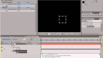 Using Expressions to Create a Volume Meter
