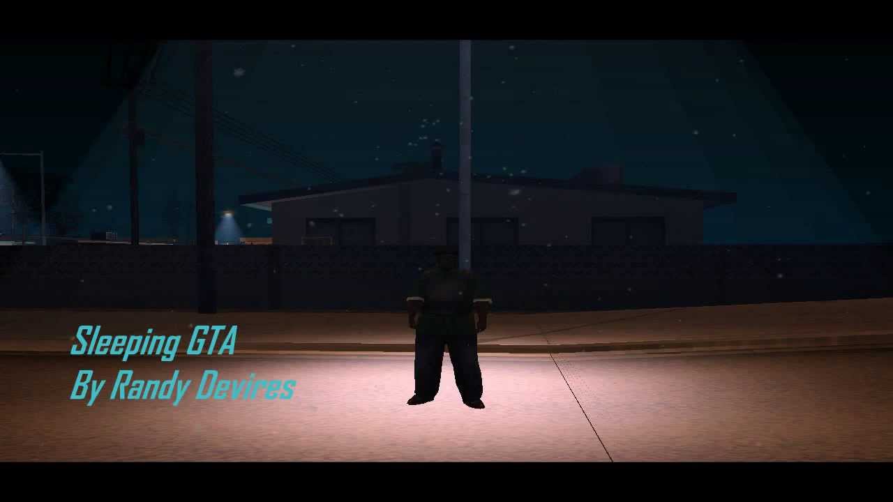 Sleeping GTA:SA | Colormod / Cleo Snow / Realistic Lights