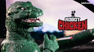 Godzilla's Training Day | Robot Chicken | adult swim