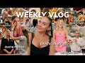 WEEKLY VLOG: going *blonder*, psychic reading (this is crazy), trader joe&#39;s haul, exciting delivery