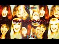 The Bangles Manic Monday s 1 hour (no loop but yeah but no loop!)~ 22 video footages from 80s