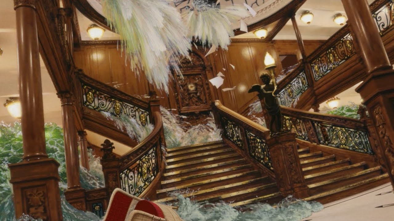 What Happened To The Titanics Grand Staircase Youtube 