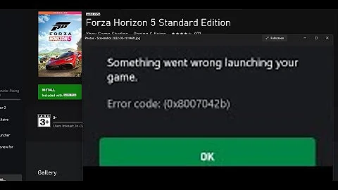 Fix Error Code (0x8007042b) When Launching Forza Horizon 5 On Windows PC (Xbox Game Pass)