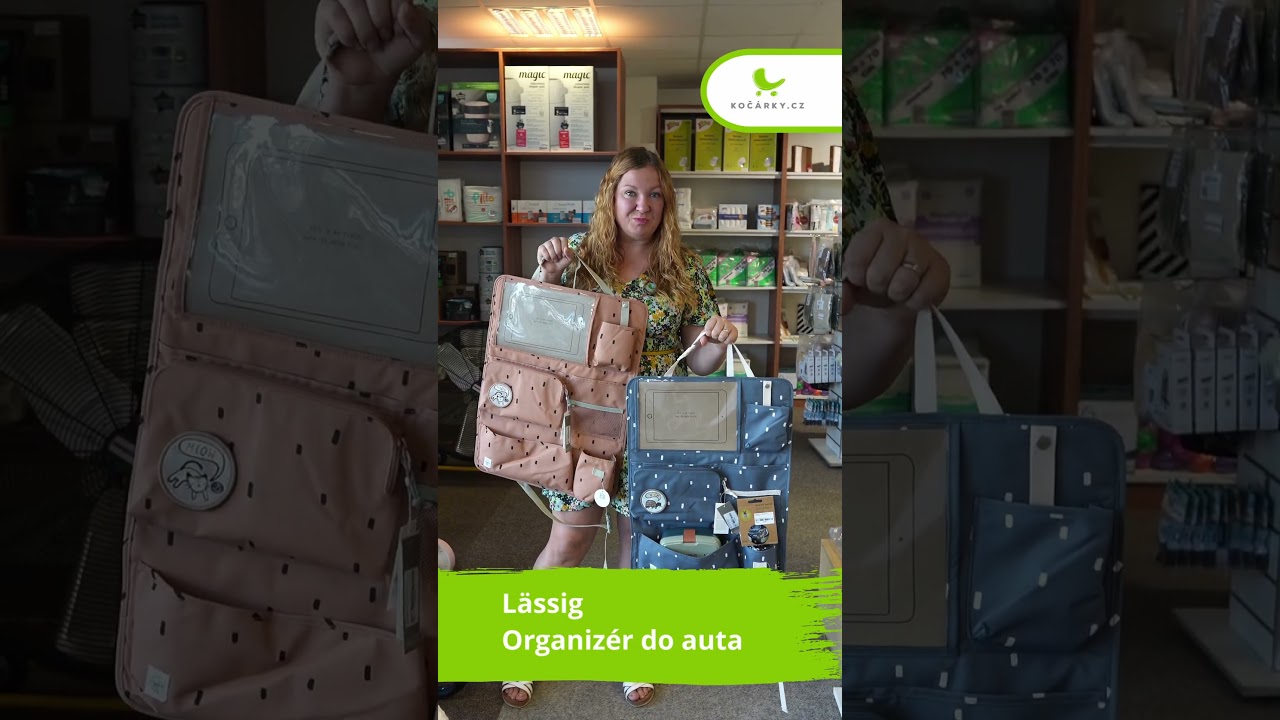 Mějte během cest s dětmi vše po ruce | Lässig organizér Wrap-to-Go