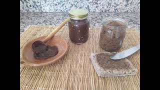 مربى التمر و صلصة التمر بدون طهي ≠  بديل طبيعي للسكر ≠ Raw date paste & date sauce