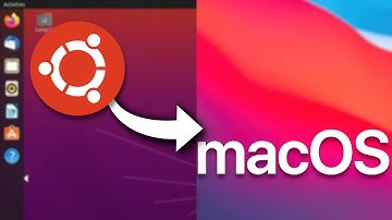 Ubuntu 20.04 Transformed into macOS big Sur