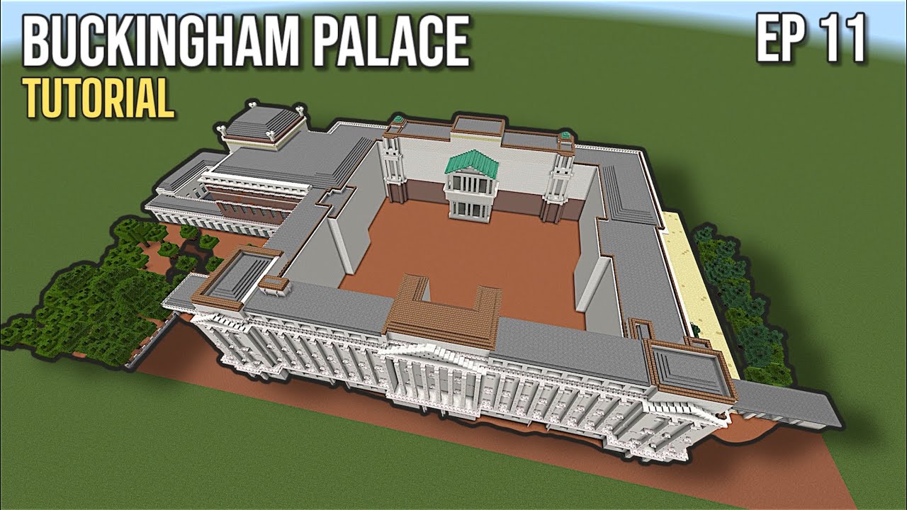 Minecraft Tutorial: How To Build Buckingham Palace |Ep 11| - YouTube