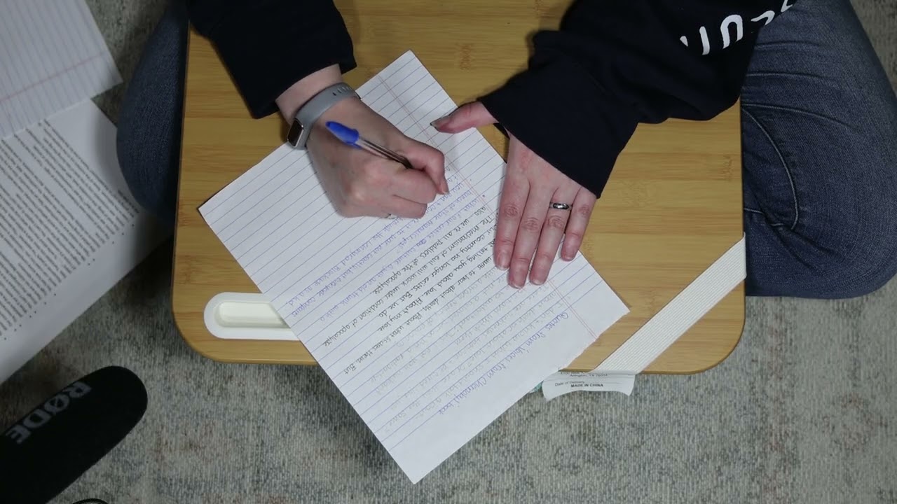 ASMR Writing - No Talking, No Tapping