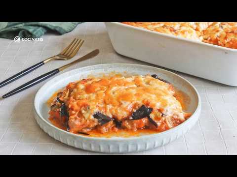 EGGPLANT LASAGNA 🍆 | NO PASTA, Lighter and TASTIER (with meat and bechamel)